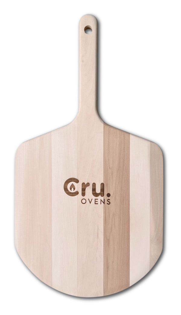 cru ovens pizza peel shovel front