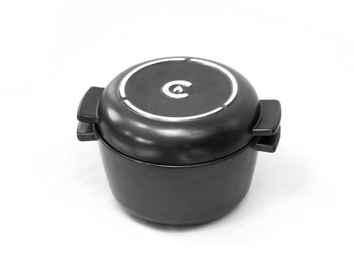 Cru Ceramic Dutch Oven white background