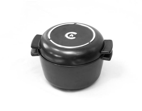 Cru Ceramic Dutch Oven white background